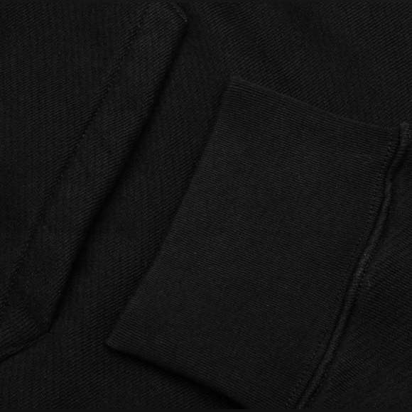 Palm Angels Curved Logo Hoodie in Black/White size L - Picture 7 of 16